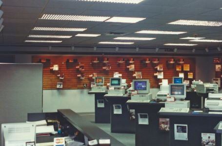 The Leader store in 1963