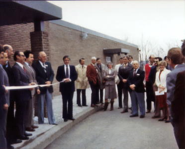 Grand opening of the Leader Data Processing building in West Hazelton, PA