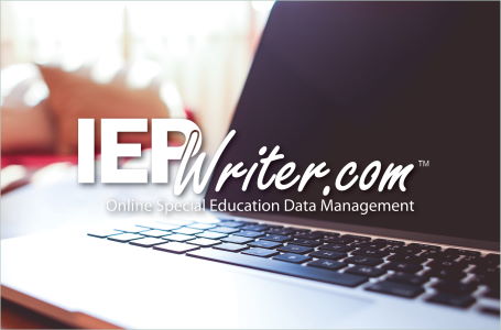 Logo for IEP Writer.com online special education data management