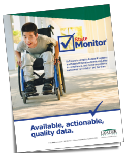 Preview of the State Monitor brochure you can request a download for