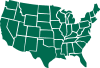 Map of the United States